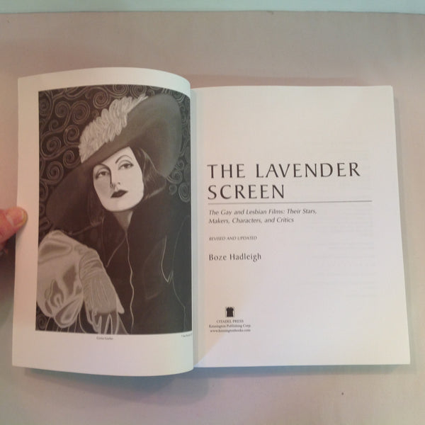 Vintage 2001 Trade Paperback The Lavender Screen: The Gay and Lesbian Films
