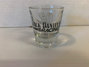 2006 Souvenir Jack Daniels Racing Old No 7 Shot Glass Pace Yourself