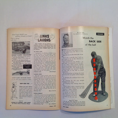 Vintage August 1959 GOLF DIGEST Magazine Bill Casper US Open PGA 9-Irons