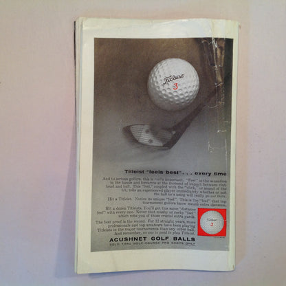 Vintage April 1961 GOLF DIGEST Magazine How to Line Up Doug Ford