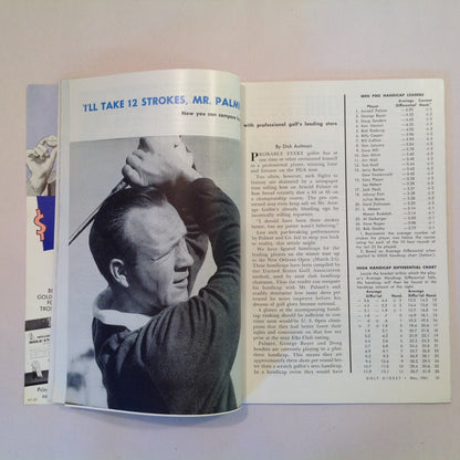 Vintage May 1961 GOLF DIGEST Magazine Ken Venturi's Biggest Year