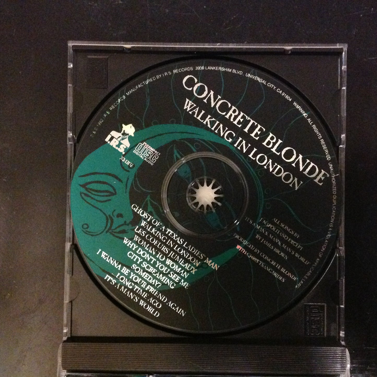 CD Concrete Blonde Walking In London x2-13137