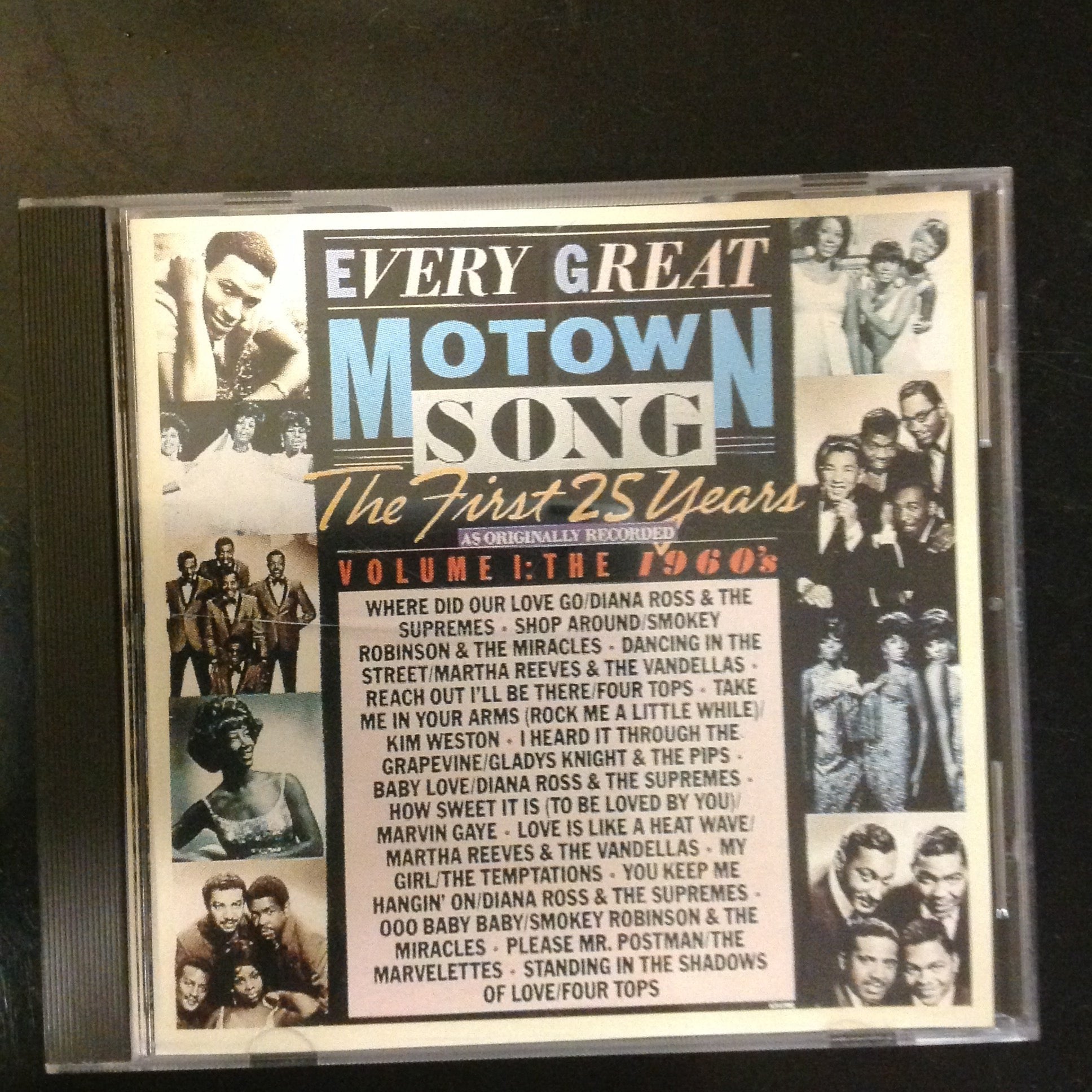 CD Every Great Motown Song: The First 25 Years VOlume Vol. 1 Detroit Various Artists 3746353432 Diana Ross Smokey Robinson Vandellas Four Tops Temptations