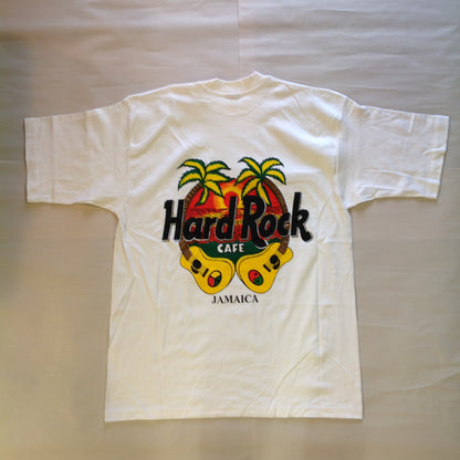 Souvenir Men's XL White Short Sleeve Hard Rock Cafe Jamaica T-Shirt