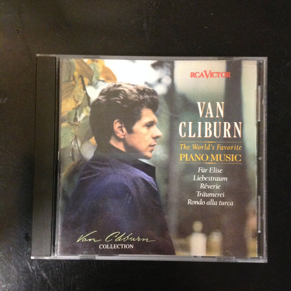 CD The World's Favorite Piano Music - Cliburn Classical 09026609732 Beethoven Brahms Schubert Tchaikovsky