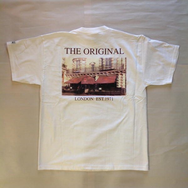 Authentic Men's XL White Short Sleeve Hard Rock Cafe London Original T-Shirt