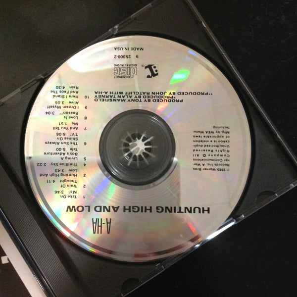 CD A-ha Hunting High and Low Reprise 925300-2 Take On Me Synth-Pop
