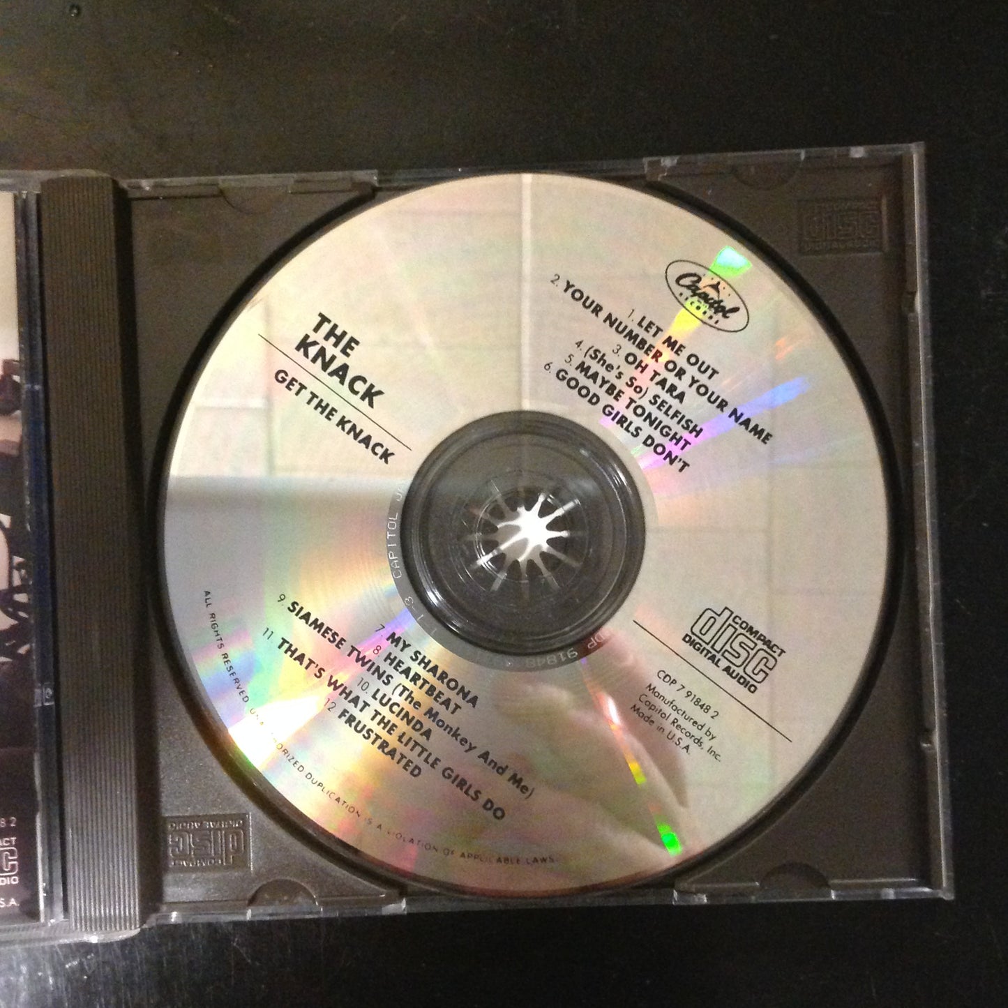CD The Knack Get The Knack CDP7918482