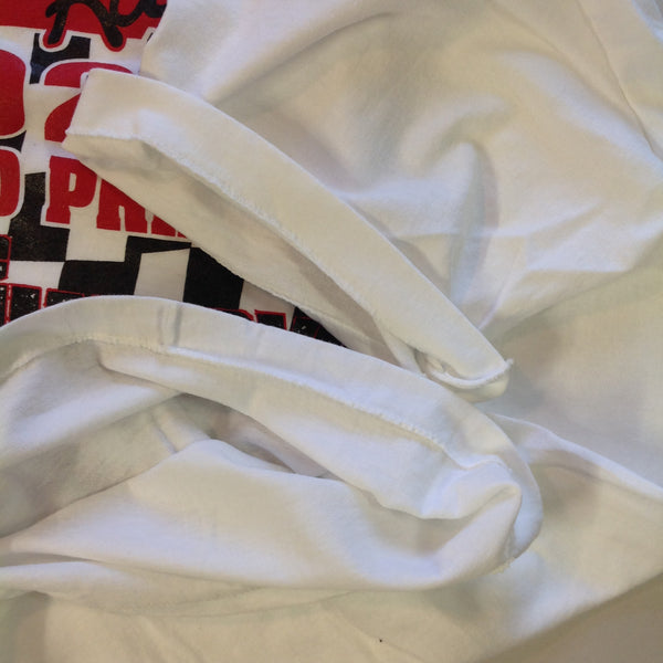 Vintage 1995 ZRock 102.7 Grand Prix 95 at the Foundry with Trash Brats Men's XL White Short Sleeve Souvenir T-Shirt