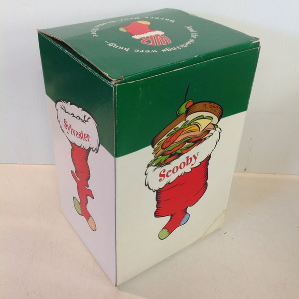 Vintage 1997 Cartoon Network Warner Bros Scooby-Doo Tree Topper with Box