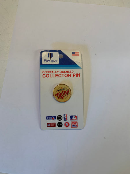 Vintage 1990's Minnesota Twins Lapel Pin NBA Sports Baseball