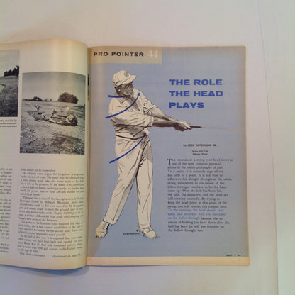 Vintage January 1960 GOLF Magazine Pro Pointers Snead Wall Finsterwald Herbert