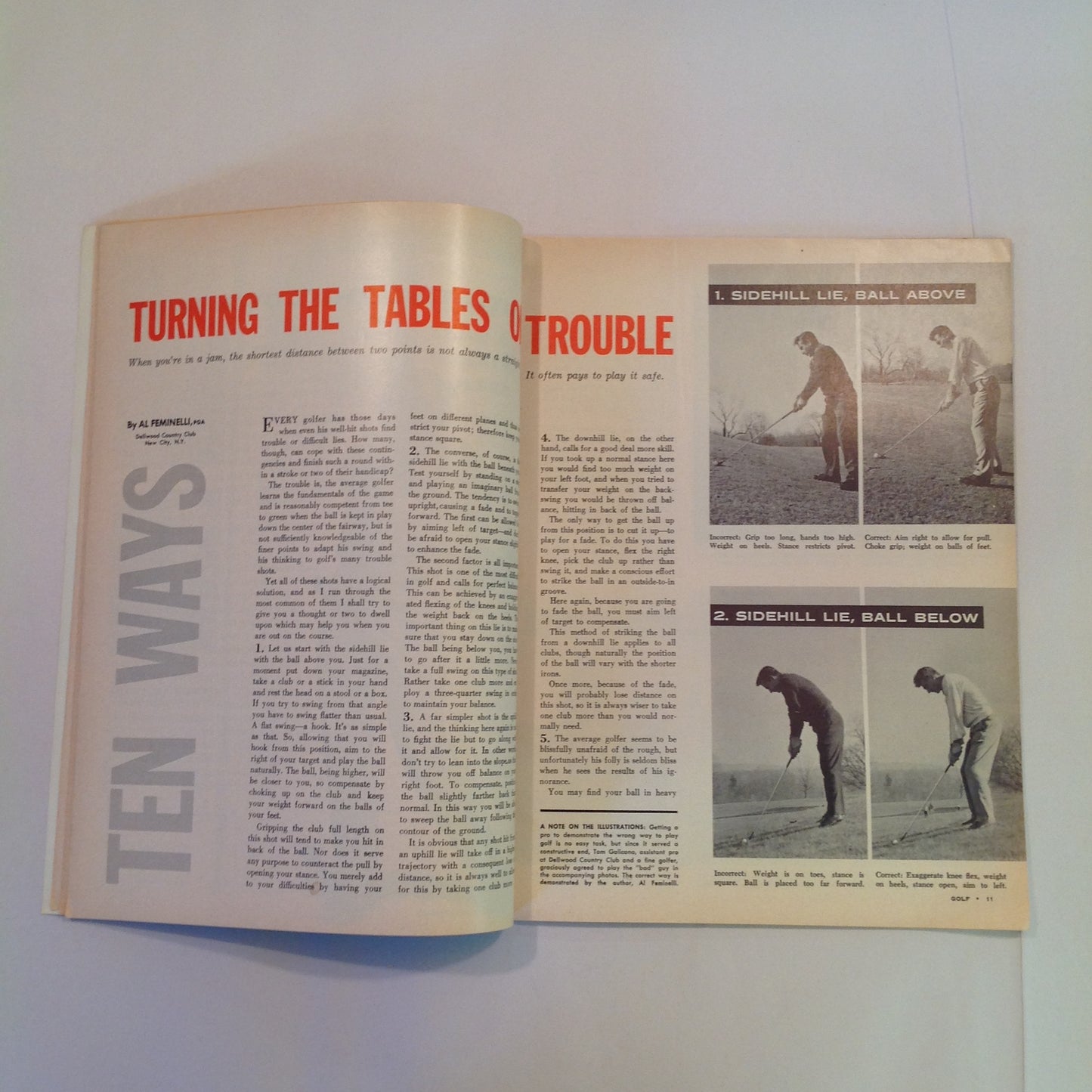 Vintage March 1961 GOLF Magazine 10 Trouble Shorts Golf in the Caribbean