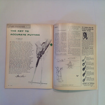 Vintage March 1961 GOLF Magazine 10 Trouble Shorts Golf in the Caribbean