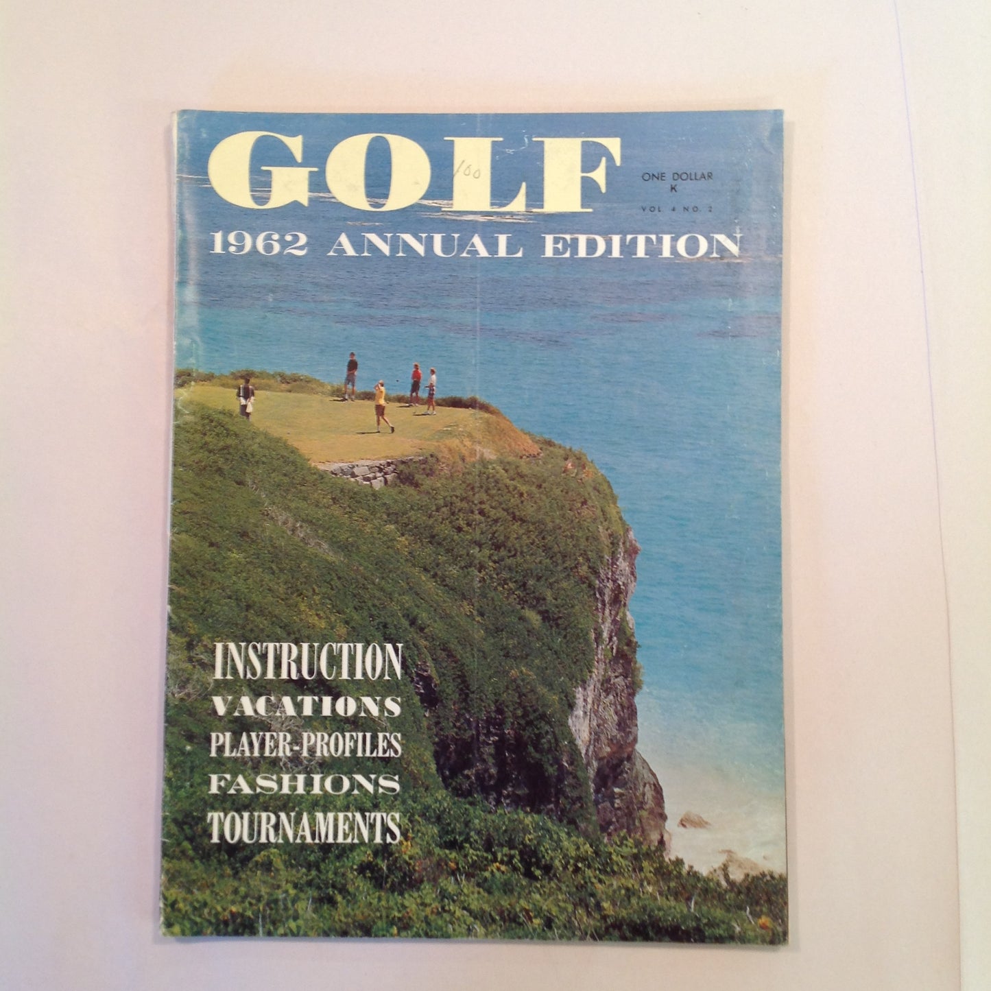 Vintage 1962 GOLF Magazine Annual Edition Vol 4 No 2 Instruction Vacation Player-Profile Fashion Tournaments Rare