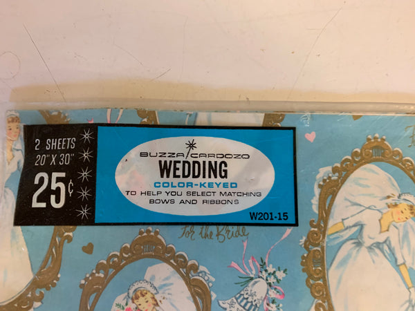 Vintage Wedding Color-Keyed Wrapping Paper Buzza Cardozo Bride