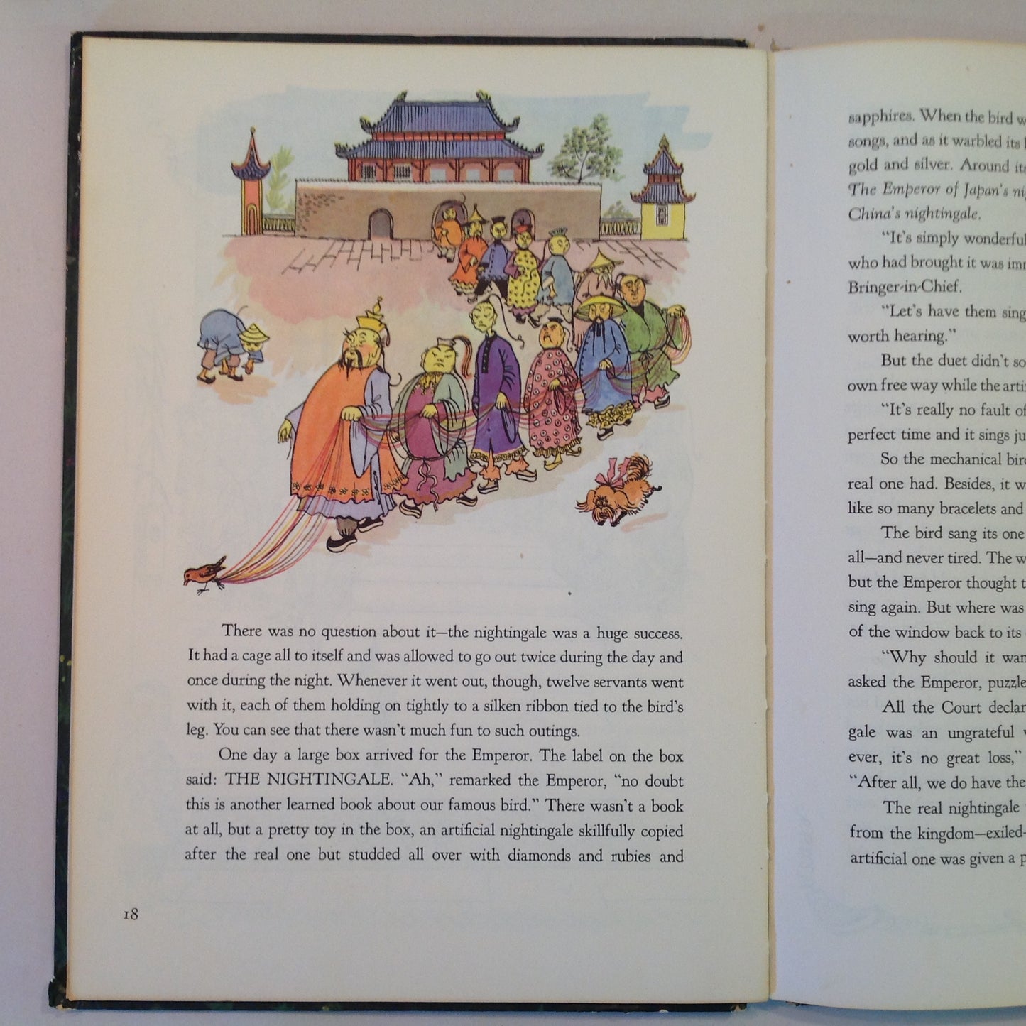 Vintage 1958 Children's Hardcover Andersen's Fairy Tales Rose Dobbs Gustav Hjortlund