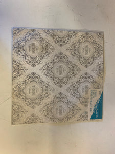 Vintage Crinkle Tie NOS Best Wedding Wishes Wrapping Paper