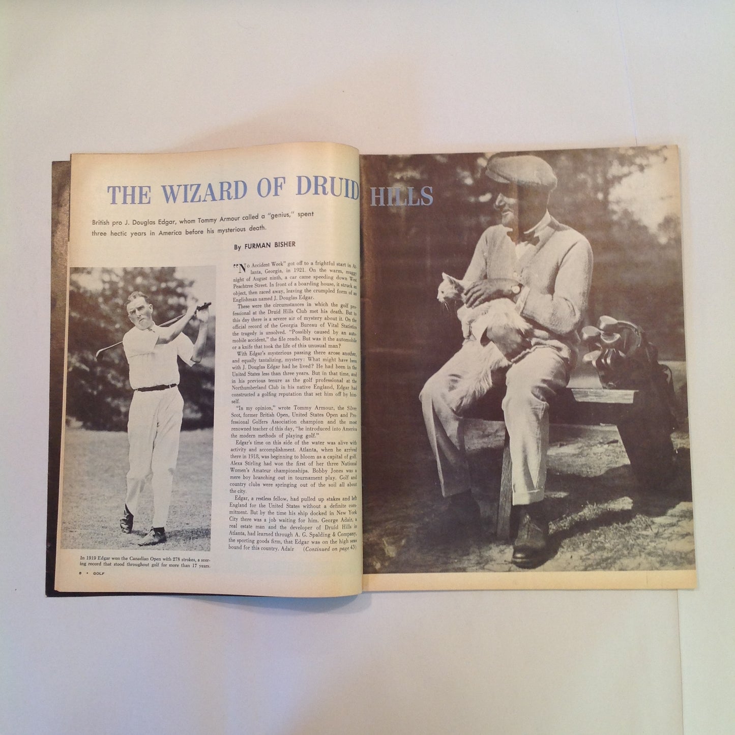 Vintage September 1959 GOLF Magazine 6 Pro Pointers National Amateur Champs