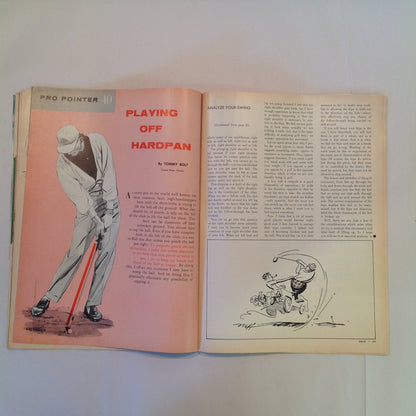 Vintage November 1959 GOLF Magazine The Shank Are Your Eyes Hurting Your Score