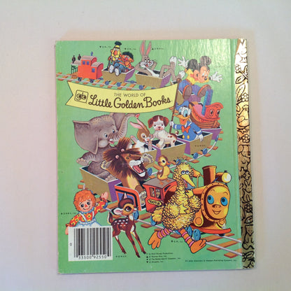 Vintage 1980 Children's Hardcover Picture Book Walt Disney's Mickey Mouse and the Great Lot Plot Little Golden Books