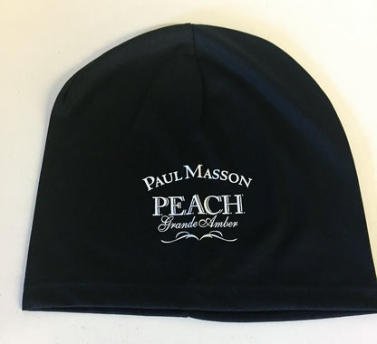 Cool Black Nylon Advertising Cap Paul Masson Brandy Peach Grande Amber