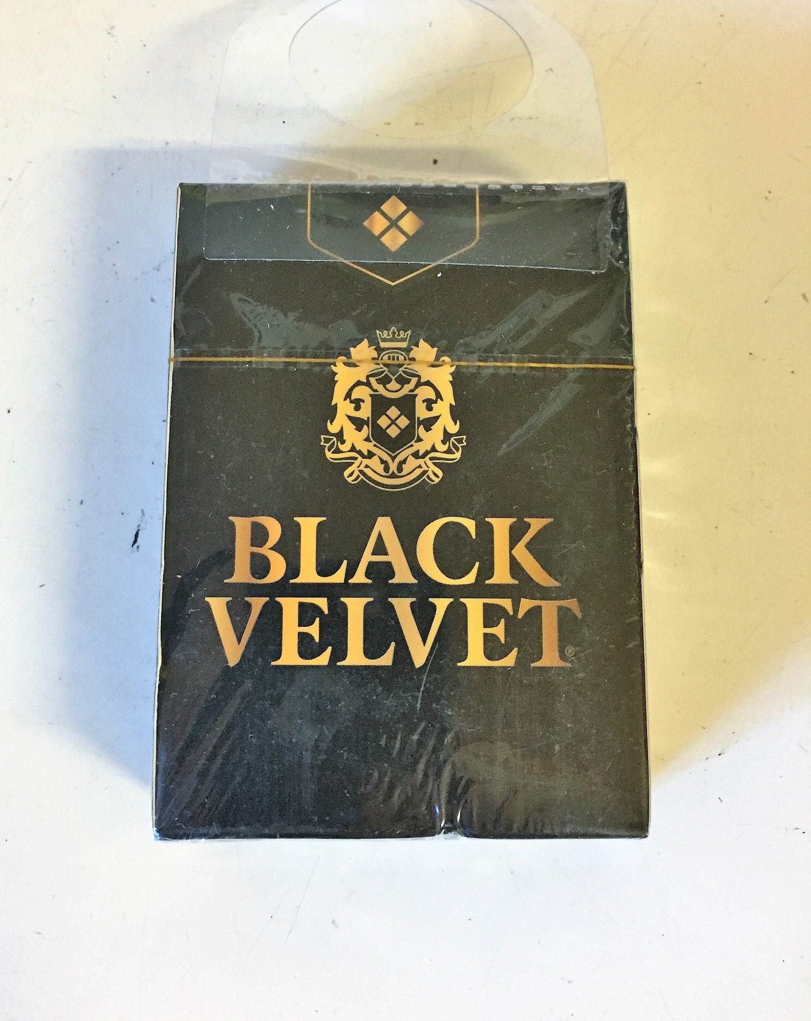 Cool Black Velvet Liquor Advertising Playing Cards NOS Sealed
