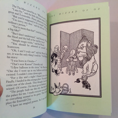 Vintage 1984 Children's Hardcover the Wizard of Oz L. Frank Baum William Furstenberg W W Denslow Weekly Reader Children's Book Club