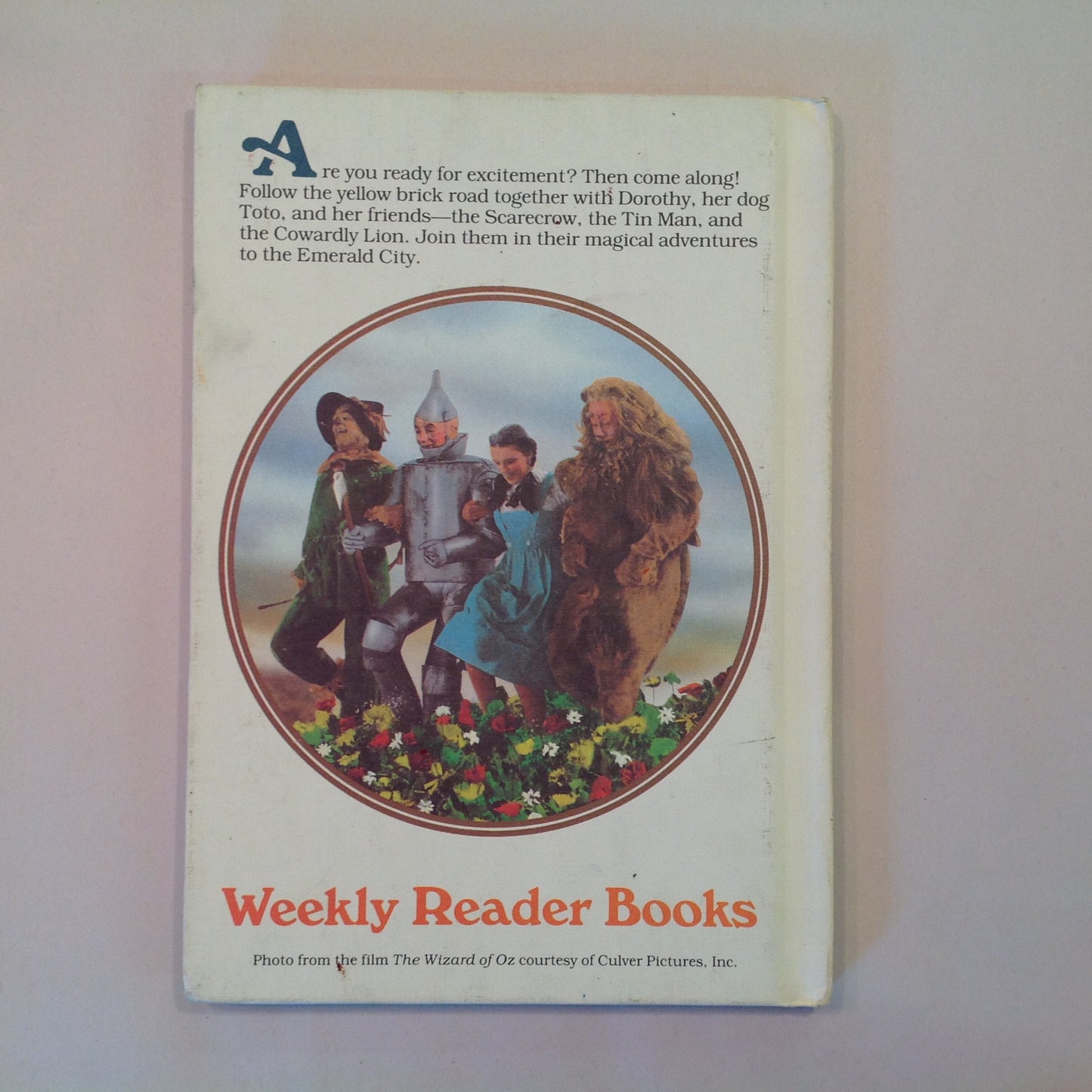 Vintage 1984 Children's Hardcover the Wizard of Oz L. Frank Baum William Furstenberg W W Denslow Weekly Reader Children's Book Club