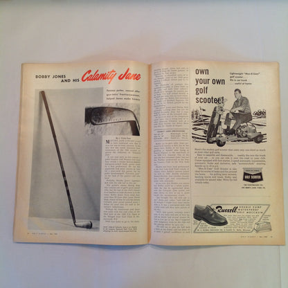 Vintage May 1962 GOLF DIGEST Magazine Horton Smith Swing Analysis Bad Weather Weight Shift