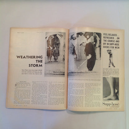 Vintage May 1962 GOLF DIGEST Magazine Horton Smith Swing Analysis Bad Weather Weight Shift