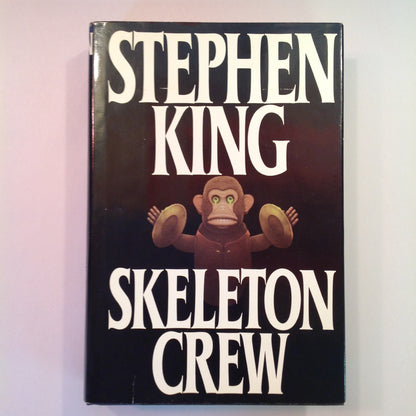 Vintage 1985 Hardcover with Dust Jacket Skeleton Crew Stephen King First Printing