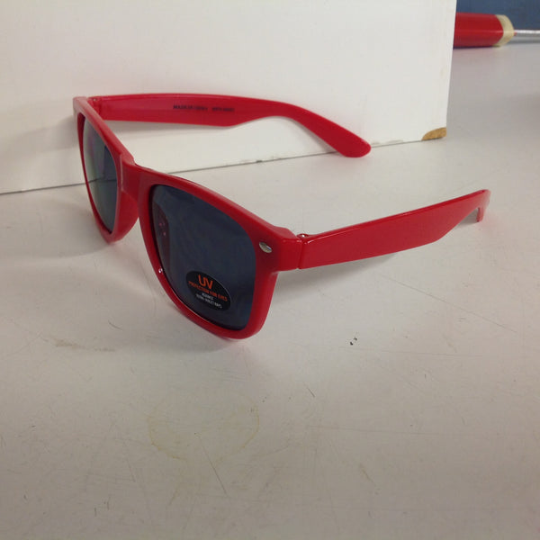 Souvenir Authentic Black Velvet Cinnamon Rush Hot Red Sunglasses