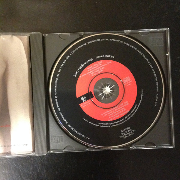 BARGAIN CD John Mellencamp Dance Naked 314522428-2 Mercury