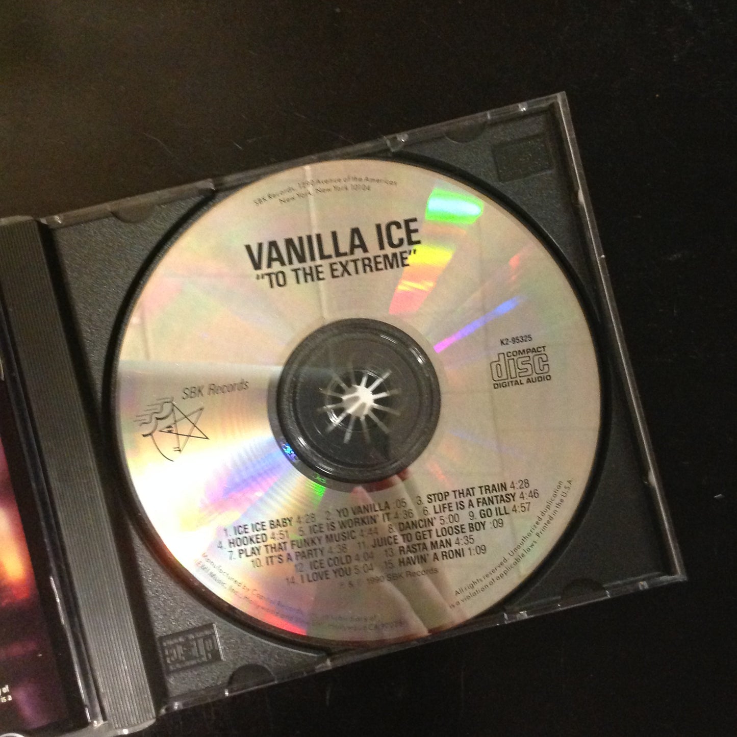 BARGAIN CD Vanilla Ice To The Extreme CDP-95325