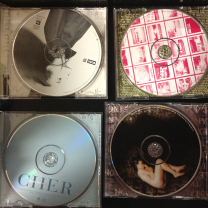 4 Disc SET BARGAIN CDs Cher Believe Alanis Morissette Poe Haunted Fiona Apple Tidal Women Female Rock Folk Dance Club