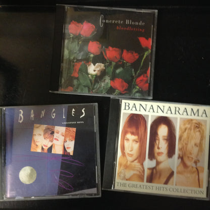 3 Disc SET BARGAIN CDs Bangles Concrete Blondes Bananarama