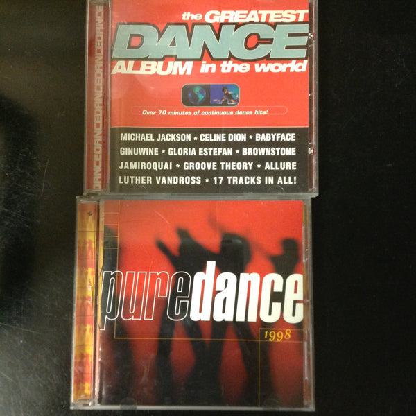 2 Disc SET BARGAIN CDs Pure Dance 1998
