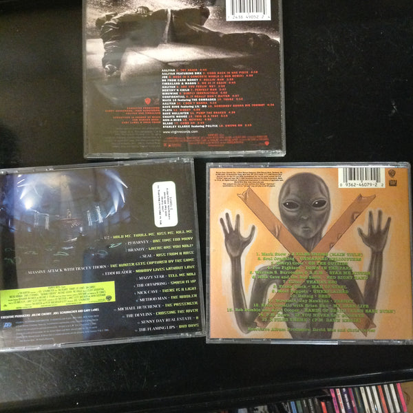 3 Disc SET BARGAIN CDs Soundtrack Scores Batman Forever Romeo Must Die X-Files Various Artists