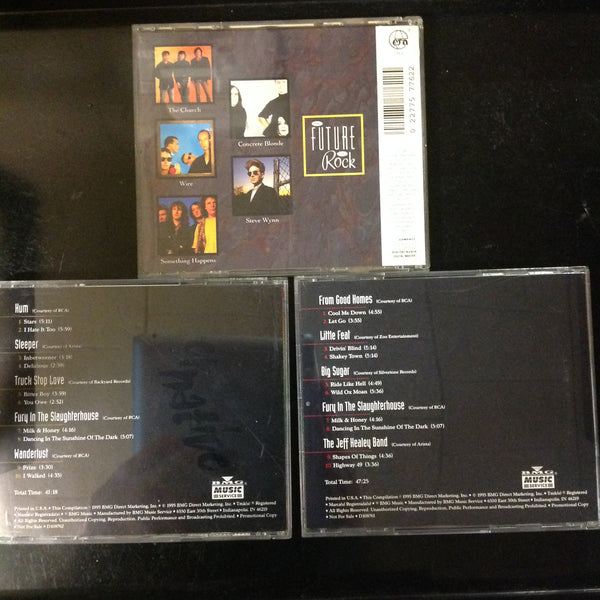 3 Disc SET BARGAIN CDs Various Artists Sampler BMG Discovery Alternative Rock Volume 1 Future of Rock