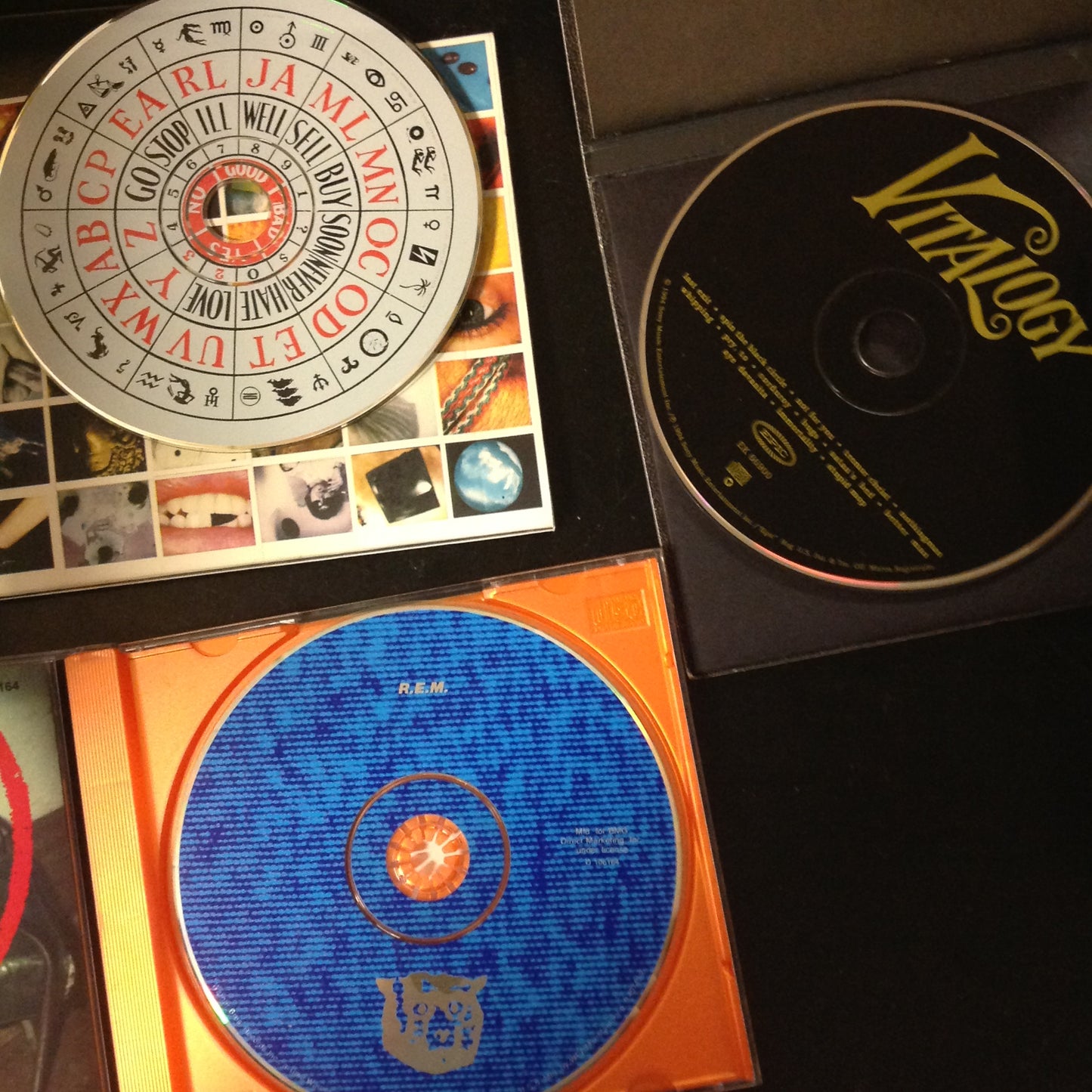 3 Disc SET BARGAIN CDs Pearl Jam Vitalogy No Code R.E.M. Monster