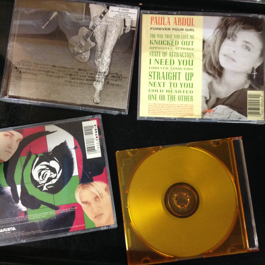 4 Disc SET BARGAIN CDs Ashlee Simpson Ace of Base the Sign Paula Abdul Sheryl Crow