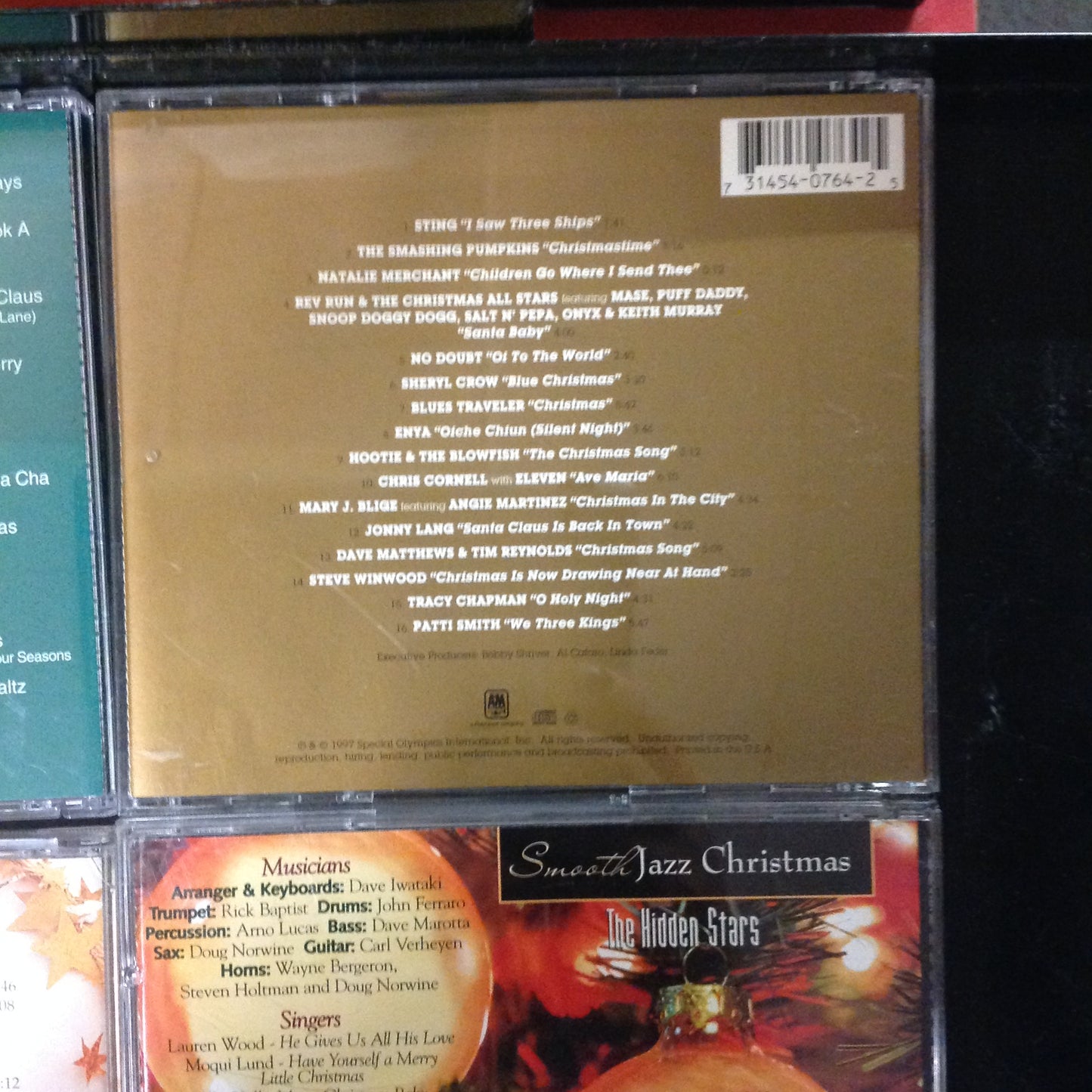 4 Disc SET BARGAIN CDs Christmas Holiday Music Smooth Jazz Narada Very Special Sounds Kohl's Special Olympics