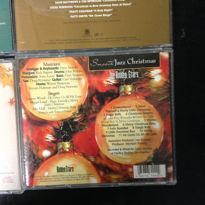 4 Disc SET BARGAIN CDs Christmas Holiday Music Smooth Jazz Narada Very Special Sounds Kohl's Special Olympics