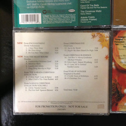 4 Disc SET BARGAIN CDs Christmas Holiday Music Smooth Jazz Narada Very Special Sounds Kohl's Special Olympics