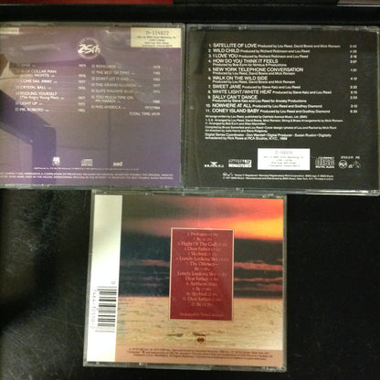 3 Disc SET BARGAIN CDs Rock Pop Classic Styx Neil DIamond Jonathan Livingston Seagull Walk on the Wild Side Best of Lou Reed