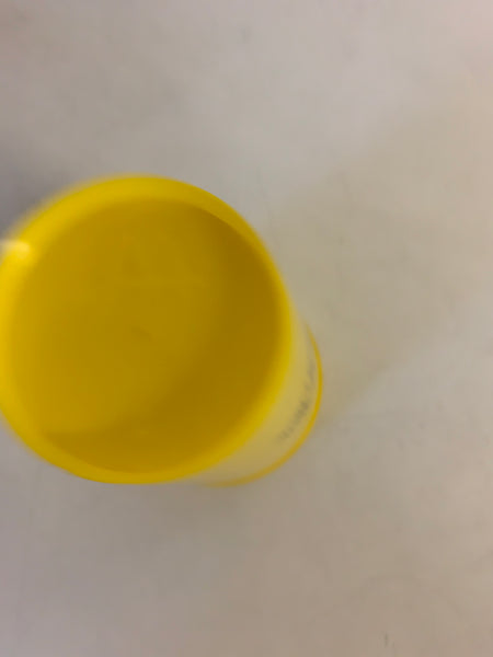 Vintage 1970's McDonald's Captain Crook Yellow Plastic Drink Cup