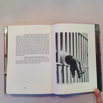 Vintage 1972 Hardcover Prison: Interviews By Leonard J. Berry