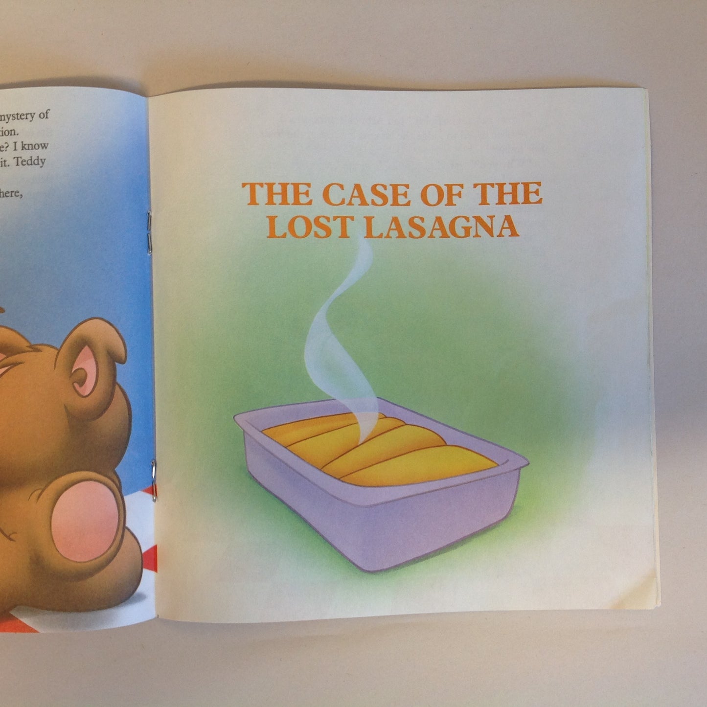 Vintage 1990 Children's Paperback Mini-Mysteries Featuring Garfield: Mystery of the Missing Teddy Bear and Case of the Lost Lasagna Jim Kraft Paws, Inc