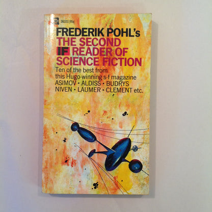 Vintage 1968 Mass Market Paperback Frederik Pohl's The Second IF Reader of Science Fiction First Edition